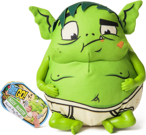 Teen Titans Go! Belly Buster Beast Boy 6-Inch Plush Figure with Sound、ToyWiz、kayou