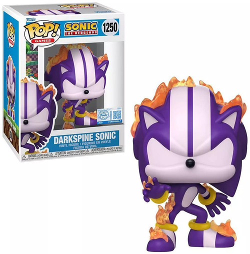 Funko Sonic the Hedgehog POP! Limited Edition Darkspine Sonic Vinyl Figure #1250、ToyWiz、kayou