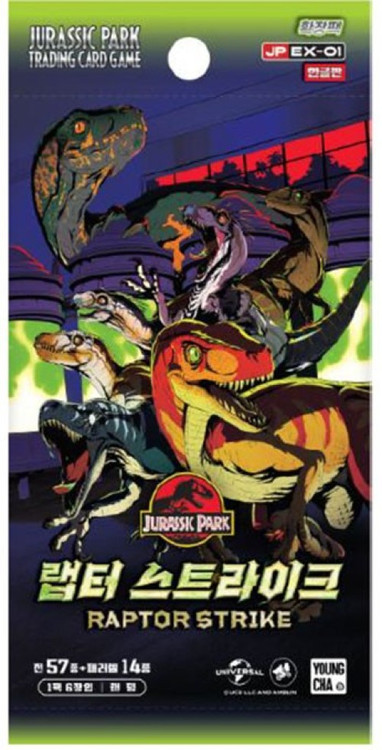 Jurassic Park Raptor Strike Extra Booster Box EX-01 (Pre-Order ships January)、ToyWiz、kayou