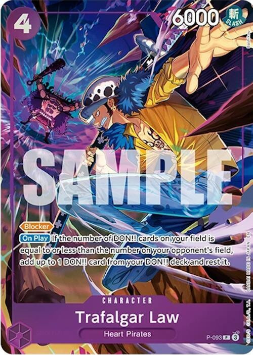 Trading Card Game One Piece Promotion Cards Promo Trafalgar Law OP16-068、ToyWiz、kayou