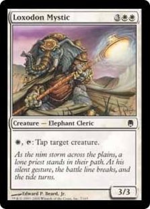 MtG Darksteel Common Loxodon Mystic #7 Lightly Played、ToyWiz、kayou