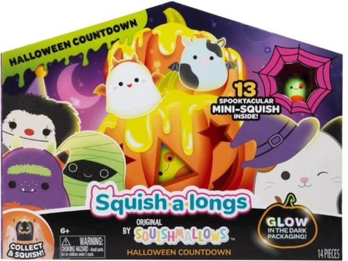 Squishmallows Squish-a-Longs 2026 Halloween Countdown Calendar 13 Mini-Squish、ToyWiz、kayou