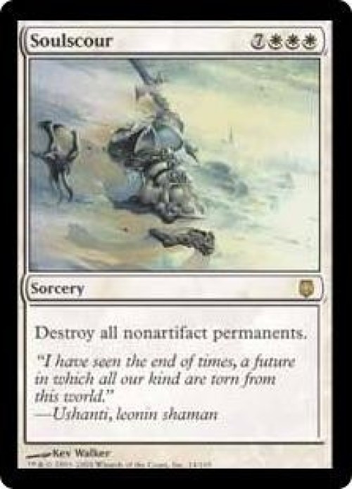 MtG Darksteel Rare Soulscour #14 Lightly Played、ToyWiz、kayou