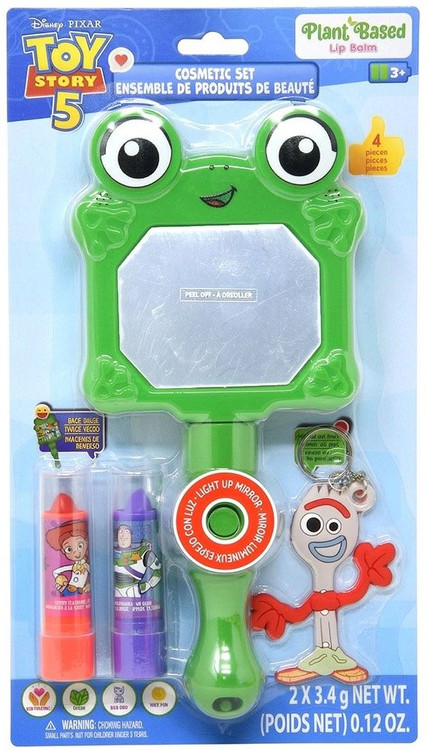 Disney / Pixar Toy Story 5 Lip Balm with Light Up Mirror Cosmetic Set、ToyWiz、kayou