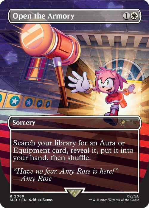 MtG Trading Card Game Secret Lair Drop Series Uncommon Open the Armory #2089、ToyWiz、kayou