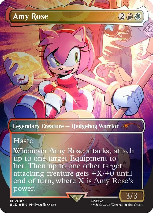 MtG Secret Lair Drop Series Mythic Rare FOIL Amy Rose #2083、ToyWiz、kayou