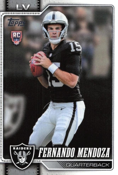 NFL 2026 Topps Flagship Football Fernando Mendoza #301 Rookie、ToyWiz、kayou