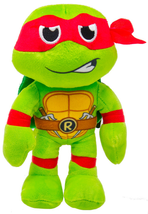 Teenage Mutant Ninja Turtles Nickelodeon Raphael 7-Inch Plush、ToyWiz、kayou