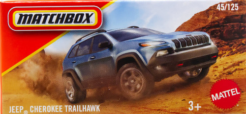Matchbox Jeep Cherokee Trailhawk Diecast Car、ToyWiz、kayou