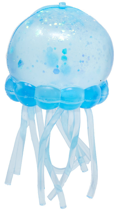 Fun Storm Jellyfhish Squishy BLUE 2.5-Inch Squeeze Toy、ToyWiz、kayou