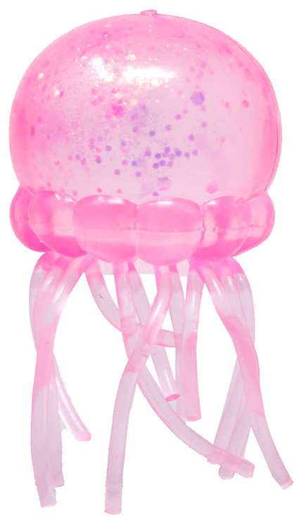 Fun Storm Jellyfhish Squishy PINK 2.5-Inch Squeeze Toy、ToyWiz、kayou