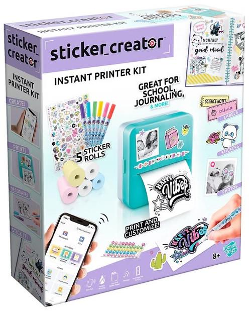 Sticker Creator Instant Printer Kit Activity Set、ToyWiz、kayou