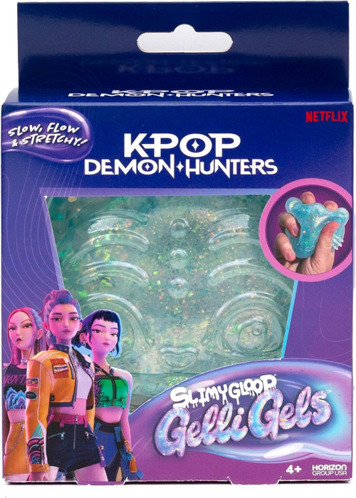 KPop Demon Hunters SlimyGloop Gelli Gels Derpy Squeeze Toy、ToyWiz、kayou