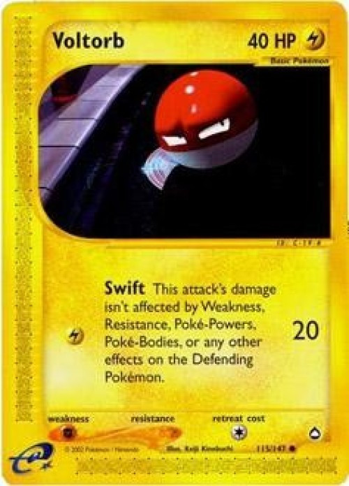 Pokemon Aquapolis Common Voltorb #115 Lightly Played、ToyWiz、kayou