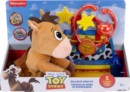 Fisher Price Disney / Pixar Toy Story 5 Bullseye Care Kit 9-Inch Play Set、ToyWiz、kayou
