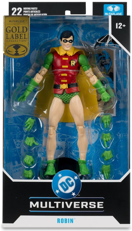 McFarlane Toys DC Multiverse Gold Label Collection Robin Action Figure Silver Age、ToyWiz、kayou