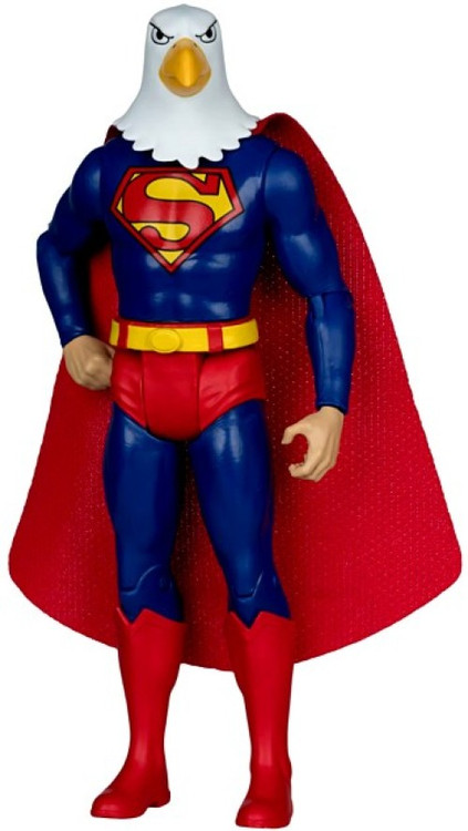 McFarlane Toys DC Super Friends Retro Series Warpland Superman Action Figure Red Platinum Edition (Pre-Order ships September)、ToyWiz、kayou