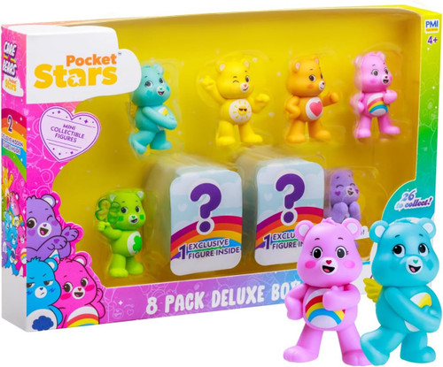 Pocket Stars Care Bears 8 Pack Deluxe Box Assortment C、ToyWiz、kayou
