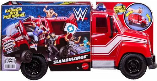 WWE Wrestling Slambulance Vehicle Playset、ToyWiz、kayou