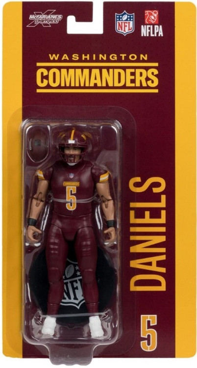 McFarlane Toys NFL Washington Commanders Jayden Daniels Action Figure (Pre-Order ships October)、ToyWiz、kayou
