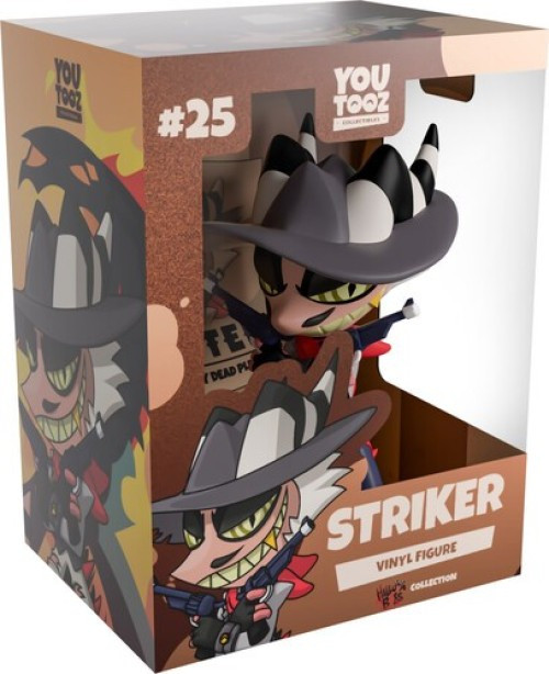 Helluva Boss Striker 4.4-Inch Vinyl Figure #25 (Pre-Order ships February)、ToyWiz、kayou