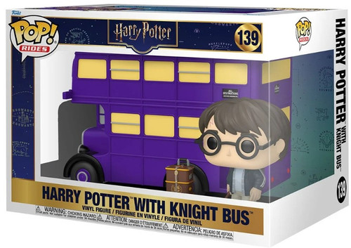 Funko POP! Rides Harry Potter with Knight Bus Super Deluxe Vinyl Figure #139、ToyWiz、kayou