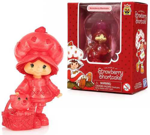CheeBee Strawberry Shortcake 2.5-Inch Mini Figure Translucent、ToyWiz、kayou