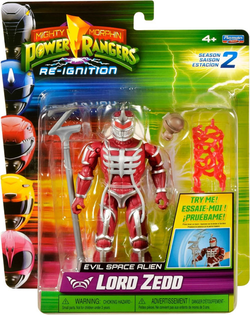 Power Rangers Mighty Morphin Re-Ignition Lord Zedd Action Figure Season 2、ToyWiz、kayou