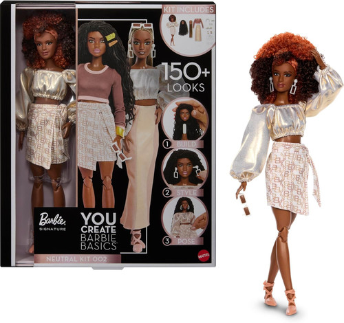 Signature You Create Barbie Basics Neutral Kit 002 Doll、ToyWiz、kayou