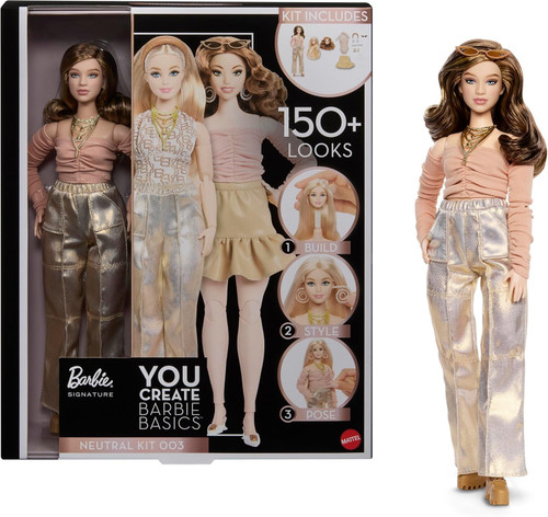 Signature You Create Barbie Basics Neutral Kit 003 Doll、ToyWiz、kayou