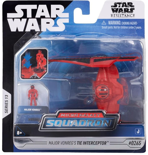 Star Wars Micro Galaxy Squadron Major Vonreg's TIE Interceptor Vehicle、ToyWiz、kayou