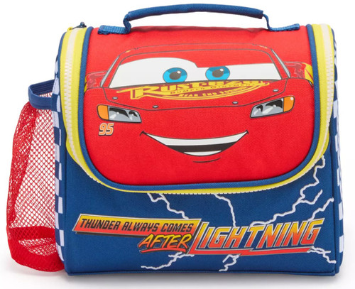 Disney / Pixar Cars Lightning McQueen Exclusive Lunch Box Thunder Always Comes After Lightning、ToyWiz、kayou