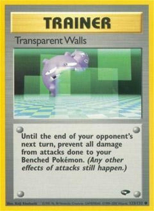 Pokemon Gym Challenge Common Transparent Walls #125 1st Edition、ToyWiz、kayou