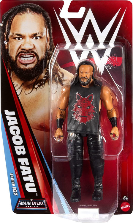 WWE Wrestling Main Event Series 167 Jacob Fatu Action Figure、ToyWiz、kayou