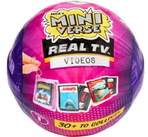 Miniverse Real TV Videos Mystery Pack 3 RANDOM Mini Playable Videotapes (Pre-Order ships November)、ToyWiz、kayou