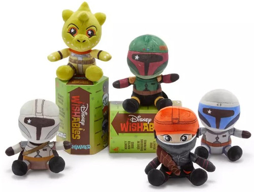 Disney Wishables Shimmer Bounty Hunter Series 4-Inch Micro Plush Mystery Pack 1 RANDOM Figure、ToyWiz、kayou