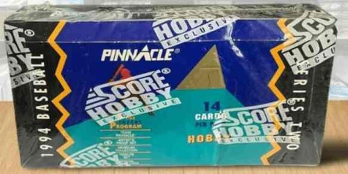 MLB Score 1994 Pinnacle Baseball Series 2 Trading Card HOBBY Box、ToyWiz、kayou
