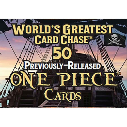 World's Greatest Card Chase One Piece Edition Trading Card BLASTER Box 5 Packs, 10 Cards Per Pack (Pre-Order ships November)、ToyWiz、kayou
