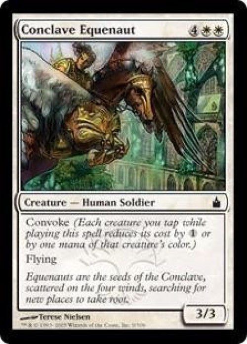 MtG Trading Card Game Ravnica: City of Guilds Common Conclave Equenaut #9 Lightly Played、ToyWiz、kayou