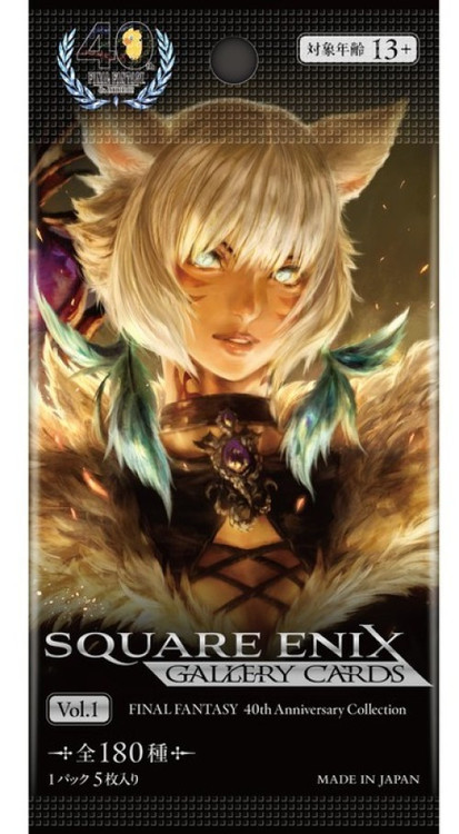 Final Fantasy 40th Anniversary Collection Trading Card Booster Box 10 Packs (Pre-Order ships October)、ToyWiz、kayou