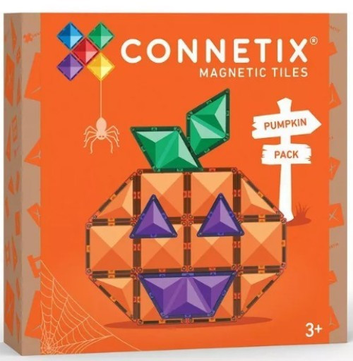 CONNETIX Halloween Pumpkin Face Tile Set、ToyWiz、kayou