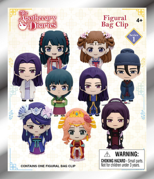 3D Figural Foam Bag Clip Apothecary Diaries Series 1 2-Inch Mystery Pack 1 RANDOM Figure (Pre-Order ships March)、ToyWiz、kayou