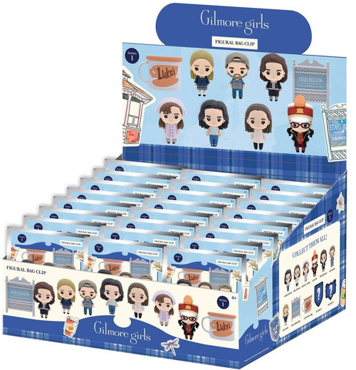 3D Figural Bag Clip Gilmore Girls Series 1 Mystery Box 24 Packs (Pre-Order ships March)、ToyWiz、kayou