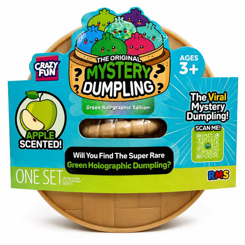 Crazy Fun Green Holographic Edition Mystery Dumpling Mystery Pack Apple Scented、ToyWiz、kayou