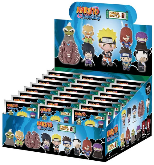 3D Figural Keyring Naruto Shippuden Series 9 Mystery Box 24 Packs (Pre-Order ships March)、ToyWiz、kayou