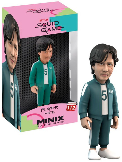 Squid Game Player 456 4.75-Inch Vinyl Figure #16600 Damaged Package、ToyWiz、kayou
