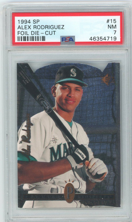 MLB 1994 SP Foil Die-Cut Alex Rodriguez #15 PSA 7、ToyWiz、kayou