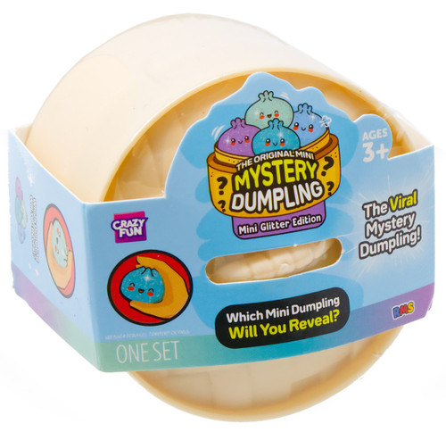 Crazy Fun Glitter Edition Mini Mystery Dumpling 2-Inch Mystery Pack、ToyWiz、kayou