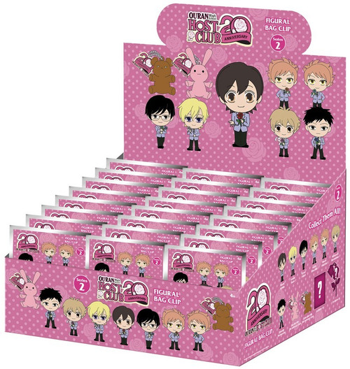 3D Figural Foam Bag Clip Ouran High School Host Club Series 2 Mystery Box 24 Packs (Pre-Order ships March)、ToyWiz、kayou