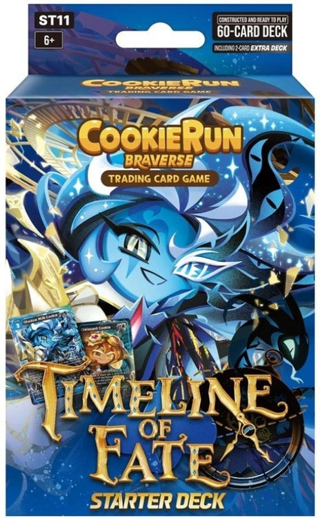 CookieRun Braverse Trading Card Game Timeline of Fate Starter Deck ST11 60 Cards (Pre-Order ships June)、ToyWiz、kayou
